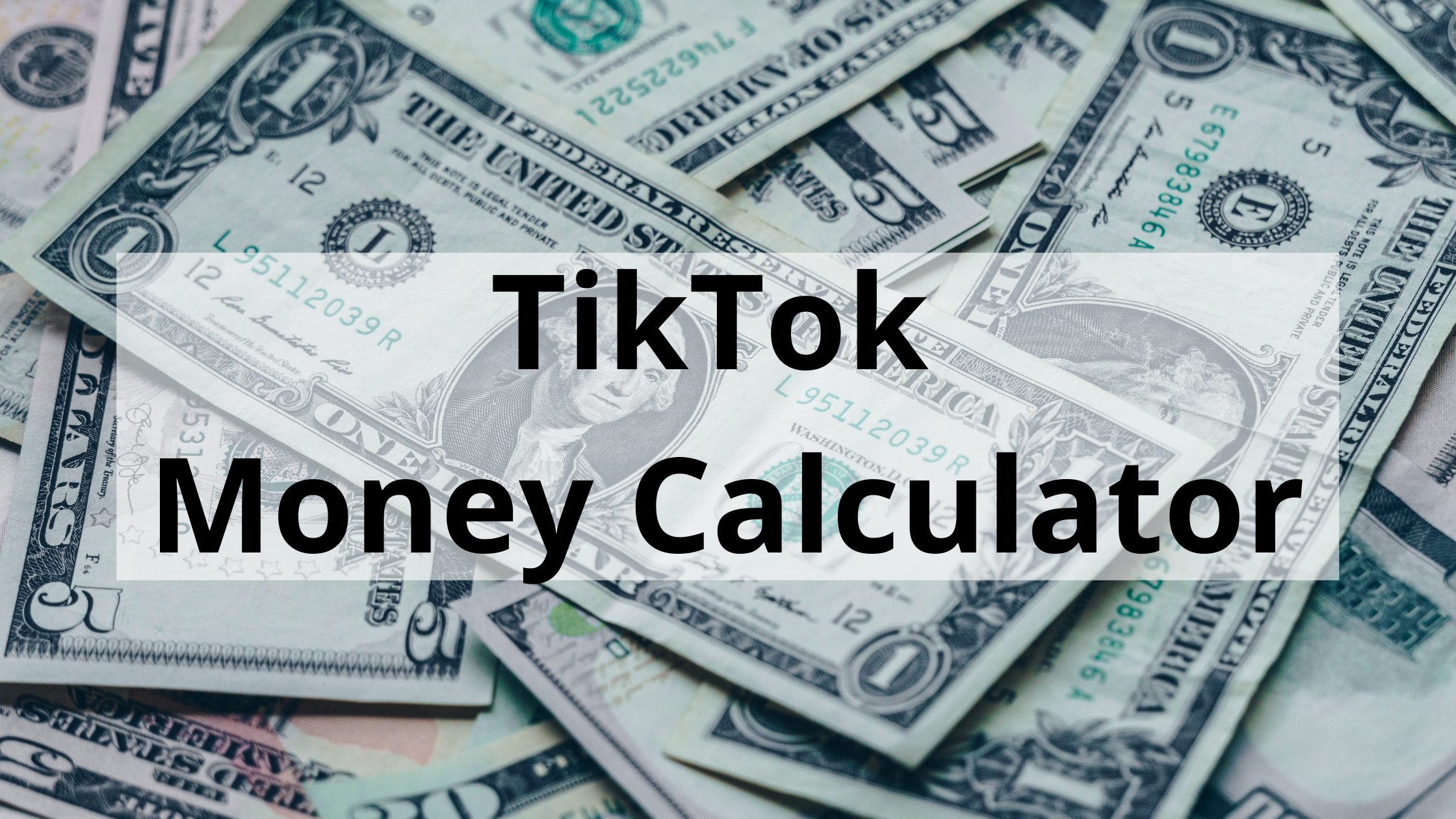 Earning calculator tiktok TikTok earnings
