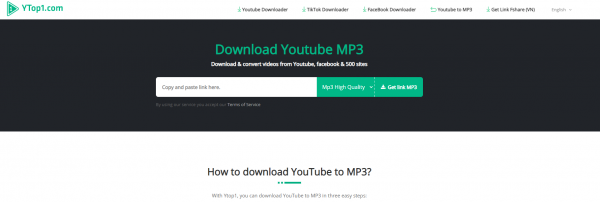 YTop1 - youtube to mp3