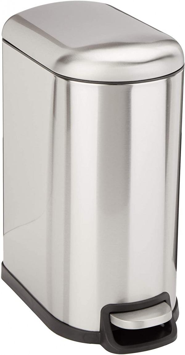 Amazon Basics Step-on Trash Can