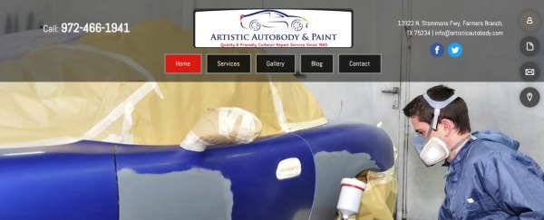 Artistic Auto Body and Paint Inc