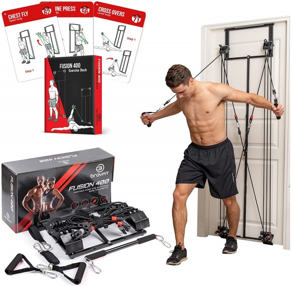 BRAYFIT Full-Body Workout Door Gym