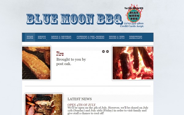 Blue Moon - bbq places in texas