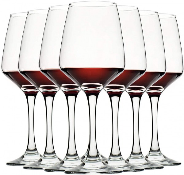 C Crest All-Purpose Red Wine Glasses Set