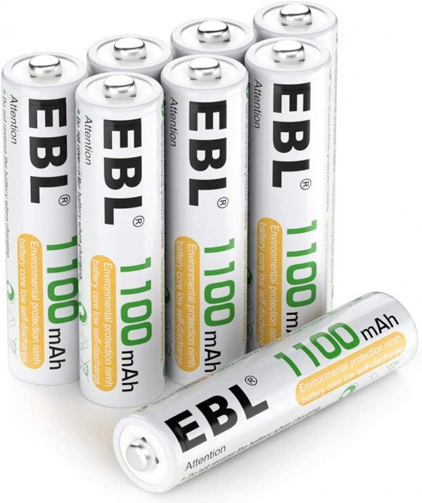 EBL AAA rechargeable batteries