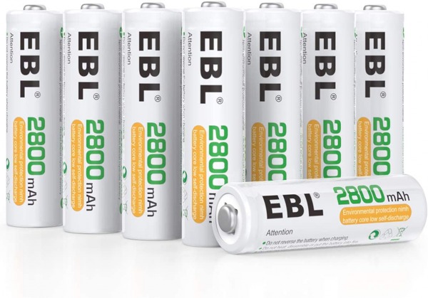 EBL Rechargeable AA Batteries