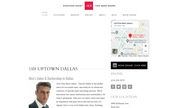 Eighteen Eight Salon - hair salons in dallas