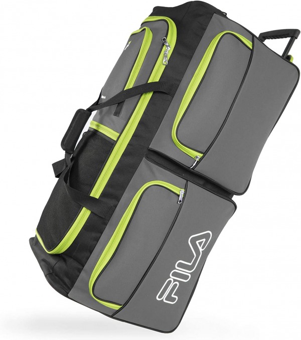 Fila 7-Pocket Large Rolling Duffel Bag