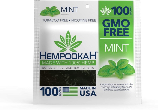 Hempookah Mint Natural Hemp Hookah Shisha