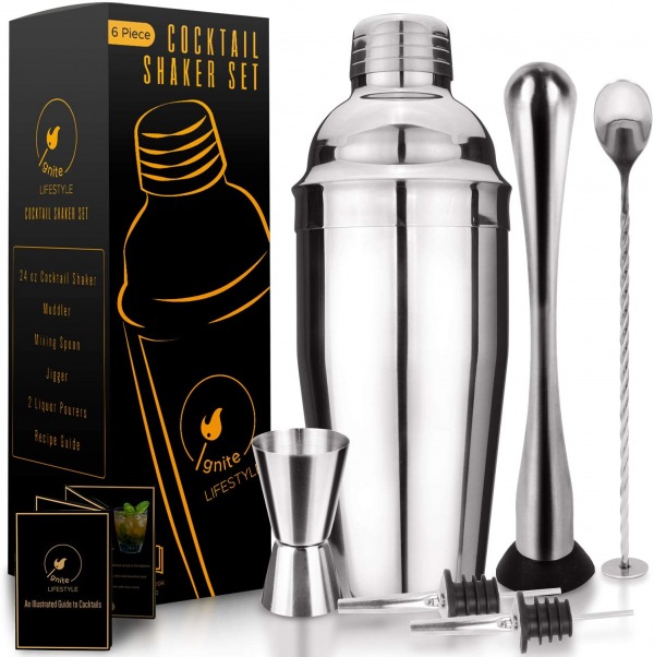 Ignite Lifestyle Cocktail Shaker Set