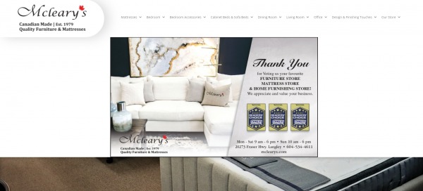 McLeary’s- furniture stores langley