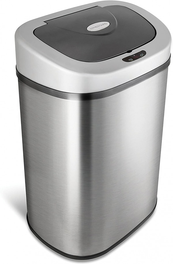 Ninestars Touchless Motion Sensor Trash Can