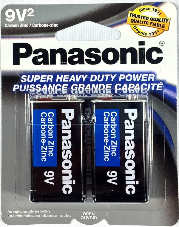 Panasonic 9v battery