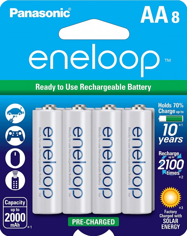 Panasonic AA Rechargeable Batteries