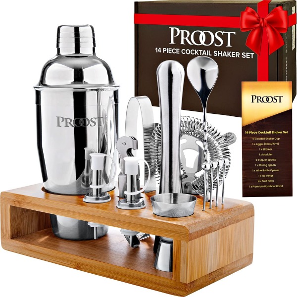 Proost Shaker and Bartending Kit