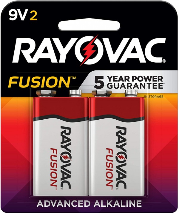 Rayovac 9v battery