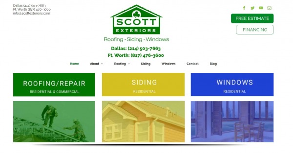 Scott Exteriors - plano roofing companies