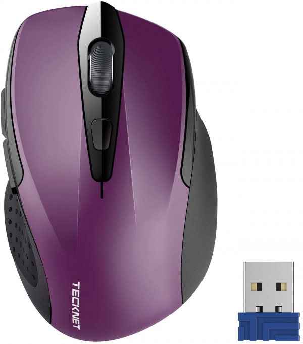 TECKNET Pro 2.4G Ergonomic Wireless Optical Mouse