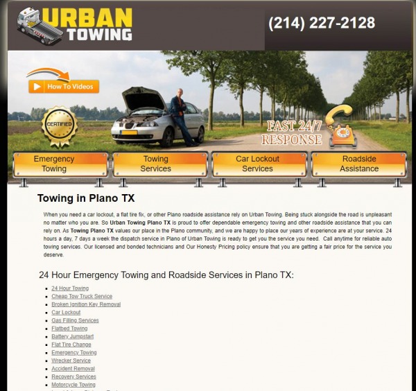 Urban Towing Plano