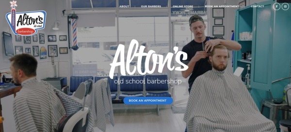 Alton’s old school barbershop-Barber Shop Plano