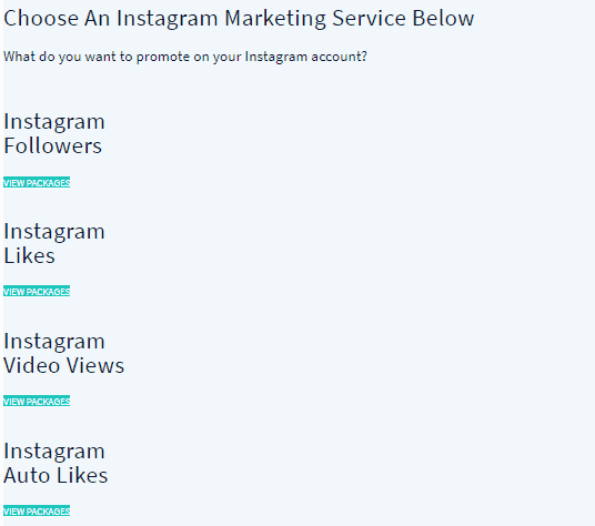 Audiencegain Instagram Service