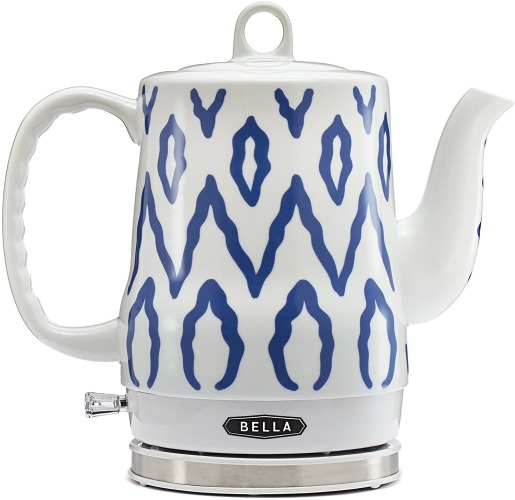 BELLA 1.2 Liter Electric Ceramic Tea Kettle