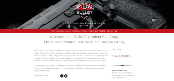 Bullet Trap - Gun Stores Plano