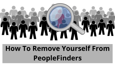 How To Remove Yourself From PeopleFinders