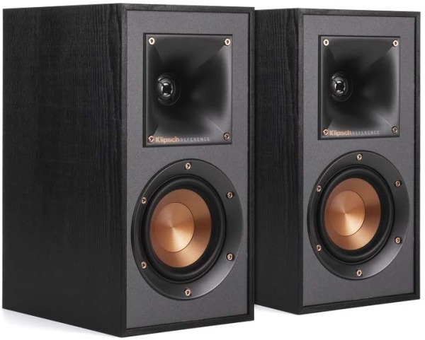 Klipsch R-41M Powerful Bookshelf Home Theater Speaker (Black)