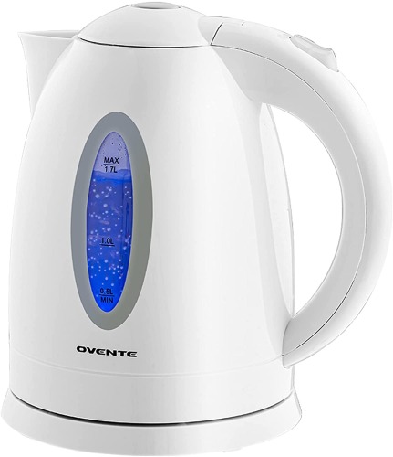Ovente Electric Hot Water Kettle 1.7 Liter 