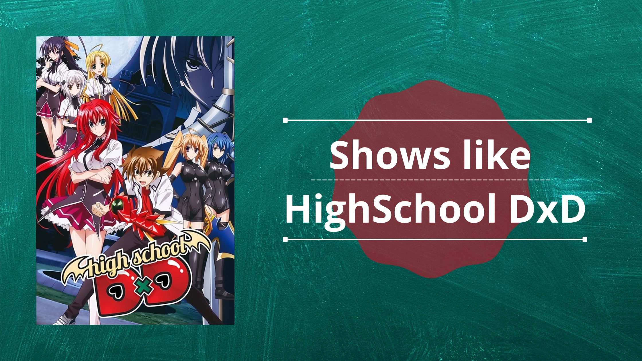 10 Best Fiction Action Shows Like HighSchool DxD In 2023 10 Best Fiction Action Shows Like HighSchool DxD In 2023