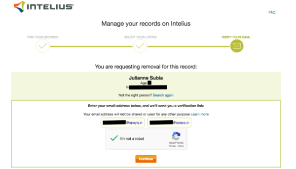 intelius request removal - How to Remove Yourself from ZabaSearch