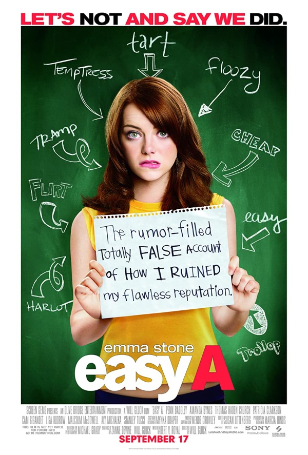Easy A: teenage drama movie like Pitch Perfect