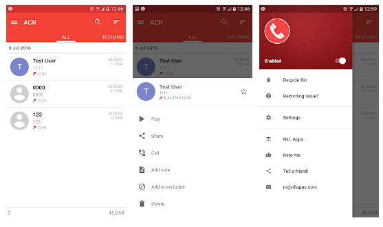 Call Recording Apps- ACR