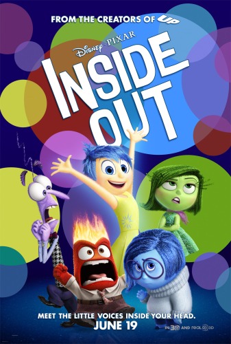 Inside out poster - Movies Like Zootopia