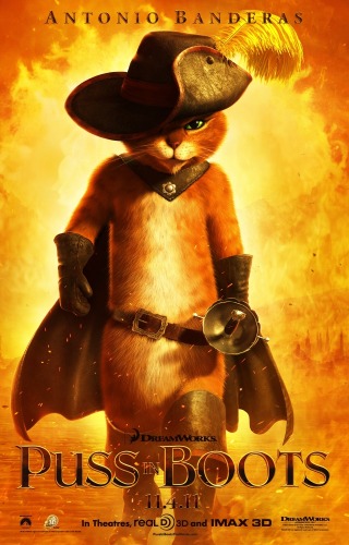 Puss in boots poster - Movies Like Zootopia