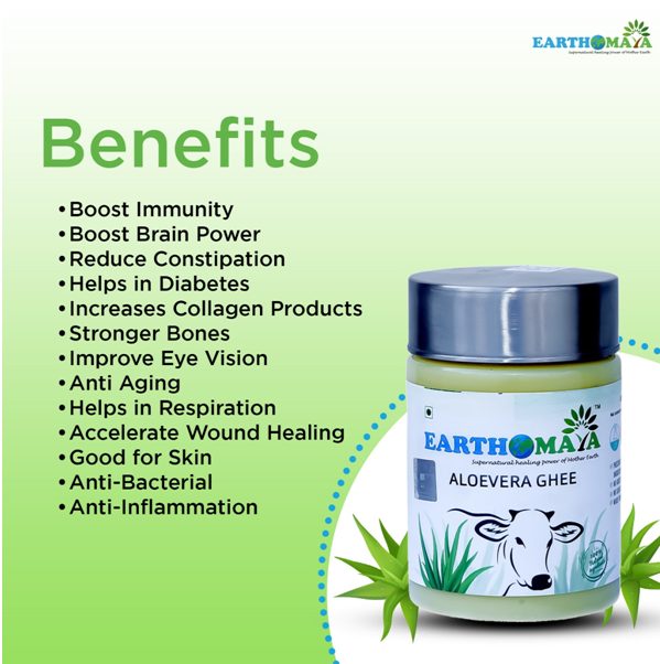 Here's Why Earthomaya Aloe Vera Ghee Is A Superfood for Your Skin & Hair