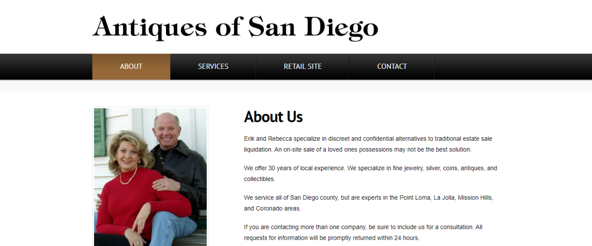  Antiques of San Diego- Liquidation Stores in San Diego 