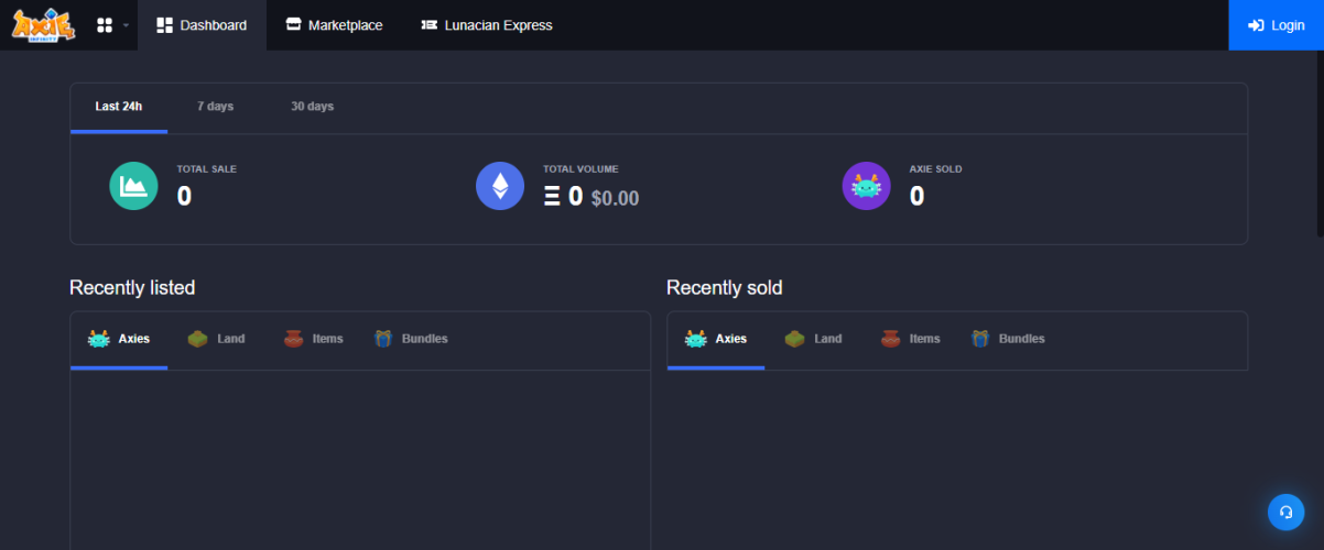 Axie Marketplace- NFT Marketplace