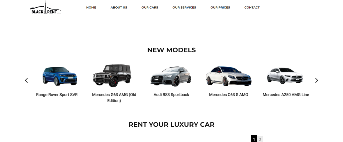 BLACKRENT DUBAI- car rental dubai 