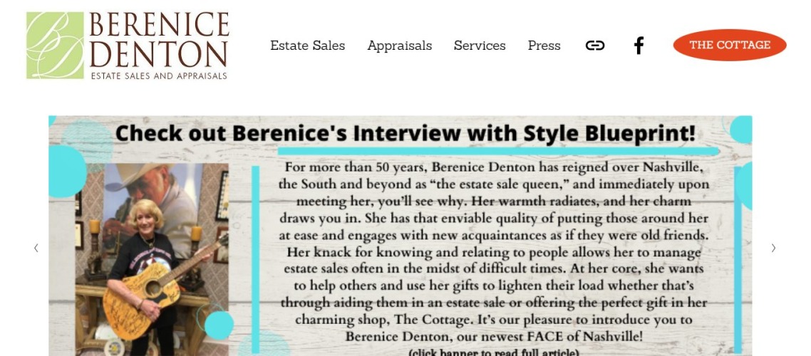 Berenice Denton Estate Sales-Liquidation Stores in Nashville
