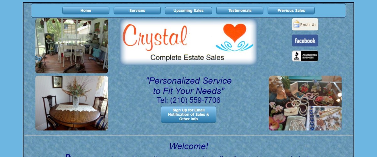 Crystal Estate Sales-San Antonio liquidation