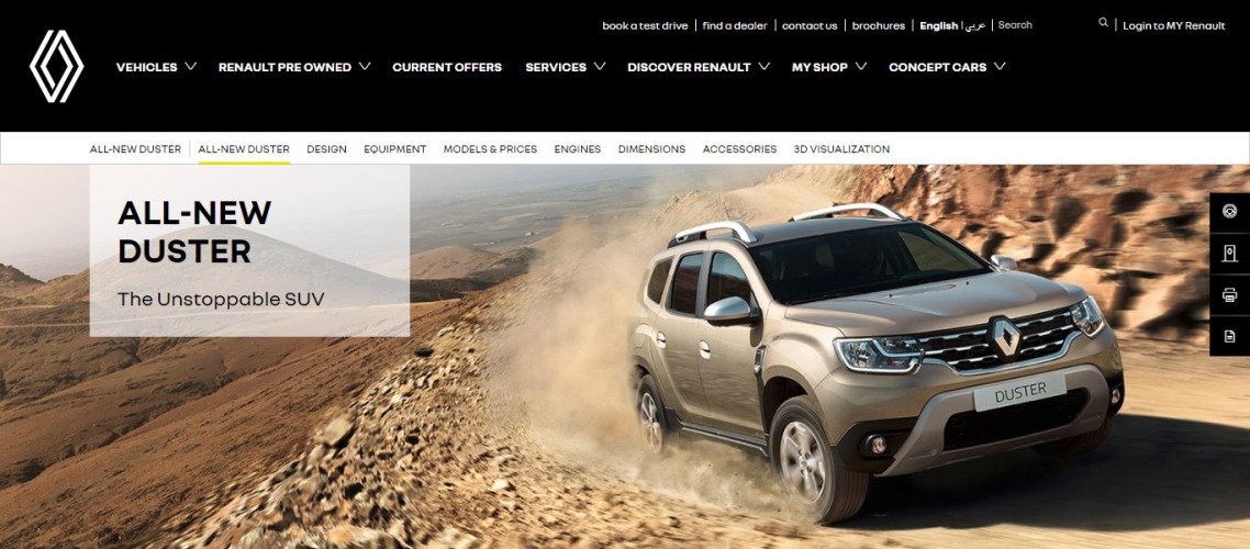 Renault Duster by AI Masaood  Car Deals in Dubai