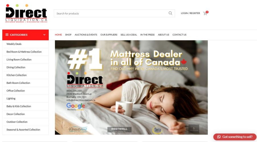 Direct Liquidation - Liquidation Stores in Edmonton