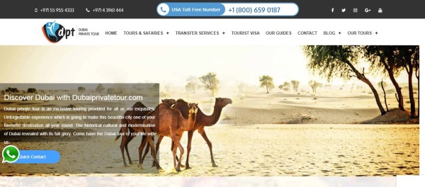 Dubai private tour: Taxi Service In Dubai