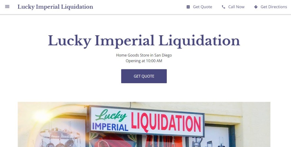 Lucky Imperial Liquidation