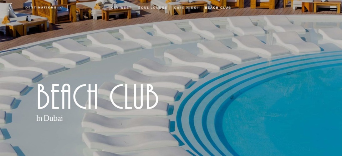 Nikki Beach Restaurant and Club-beach clubs in dubai