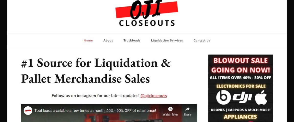 Oji Closeouts