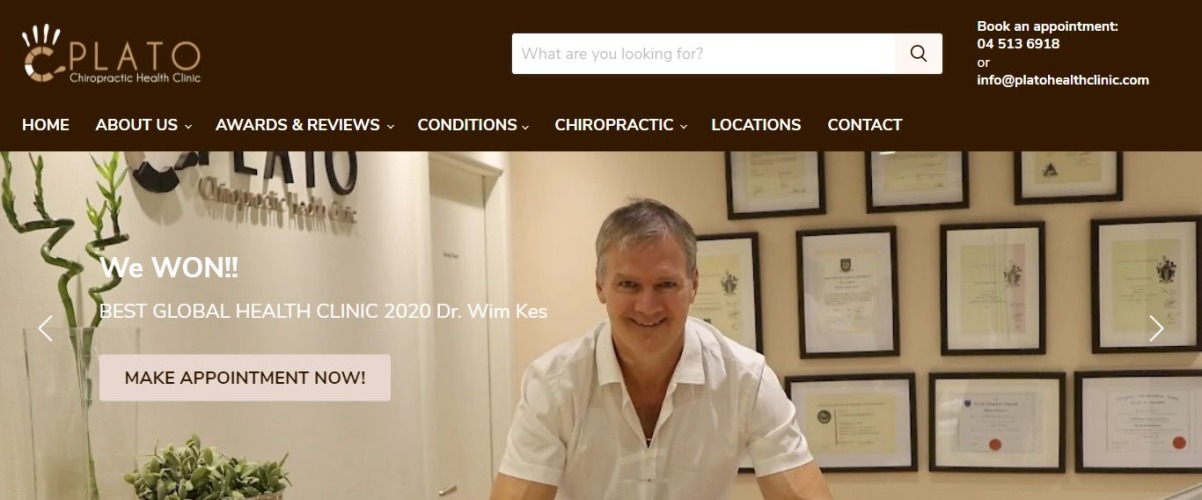 Plato Chiropractic Health Clinic- chiropractor Dubai