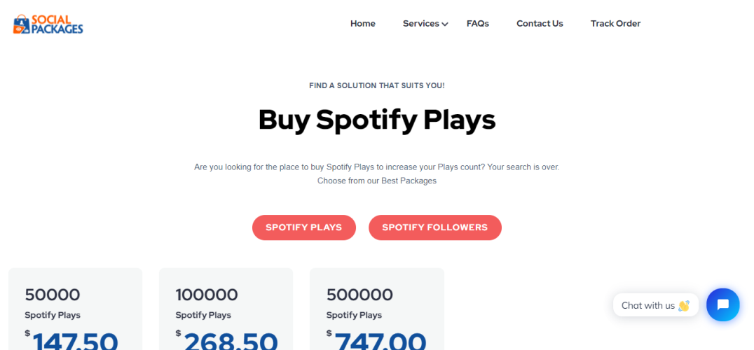 Social Packages - Buy Spotify Monthly Listeners