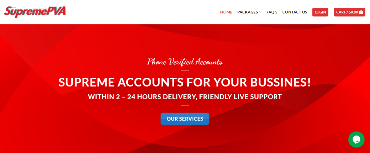 SupremePVA- Sites to Buy Gmail Accounts 